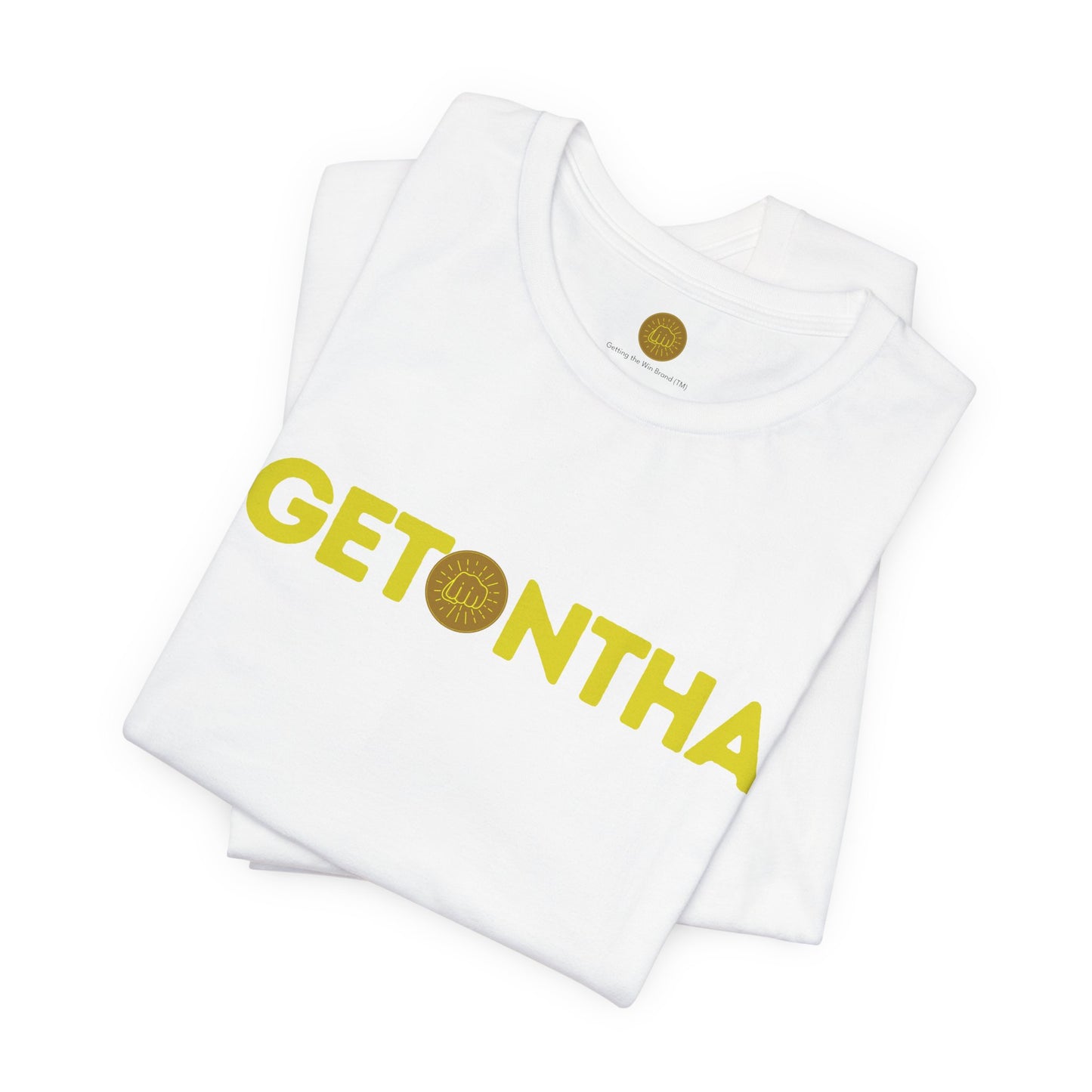 Getting the Win Gear #GetonThat Unisex Jersey Short Sleeve Tee