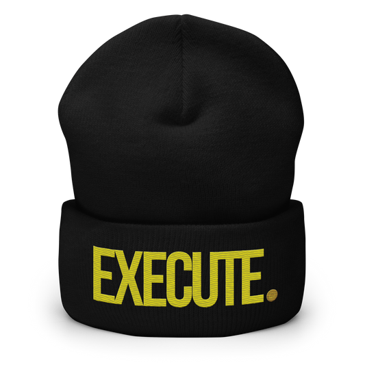 Execute Unisex Cuffed Beanie